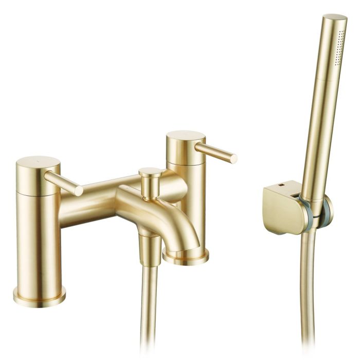 Dezine Pennar Bollin Brass Bath Shower Mixer