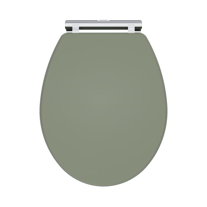 Dezine Garry Satin Green Toilet Seat