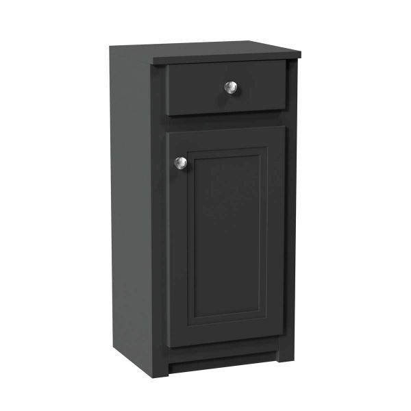 Dezine Swale 400mm Charcoal Grey Floorstanding Vanity Unit