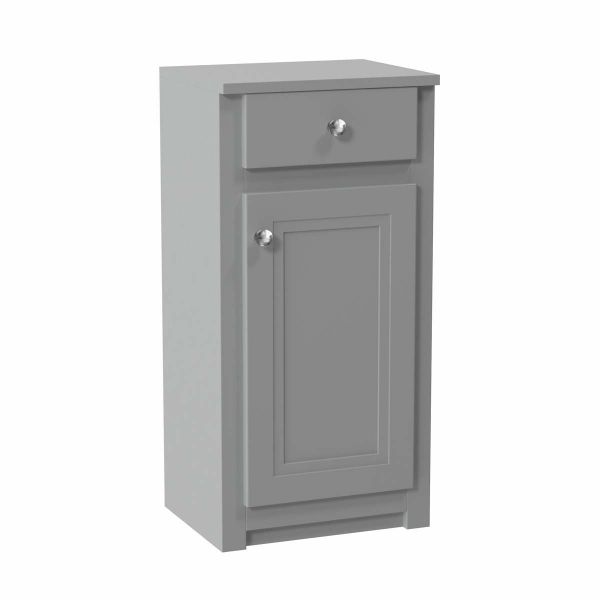 Dezine Swale 400mm Orwell Grey Floorstanding Vanity Unit