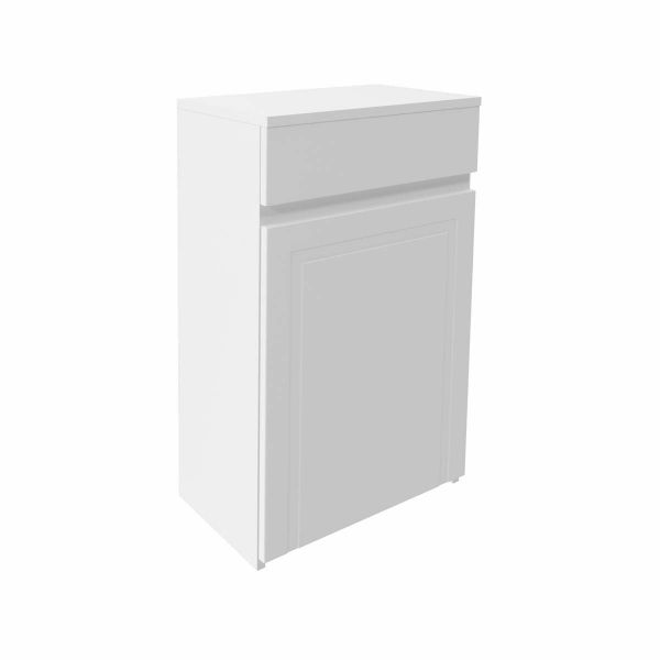 Dezine Swale 500mm Chalk White WC Unit