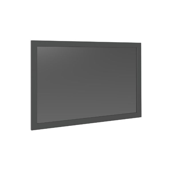 Dezine Swale Charcoal Grey Non Illuminated Mirror