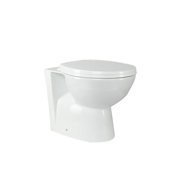 Dezine Parana Back To Stort Toilet with Soft Close Seat