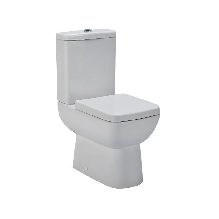 Dezine Mersey Close Coupled Toilet with Soft Close Seat