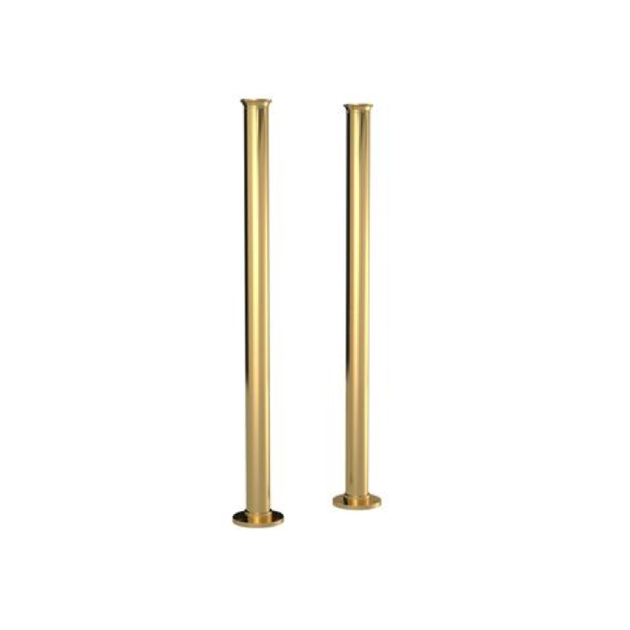 Dezine Ely Freestanding Bath Standpipes, Bollin Brass