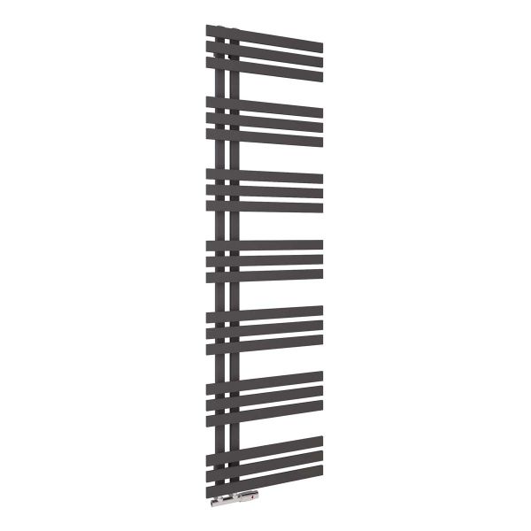 Dezine Deveron Towel Radiator - 1800mm X 500mm - Anthracite