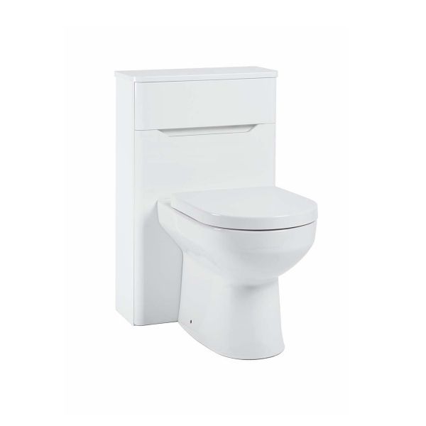 Dezine Kale 500mm Gloss White WC Unit