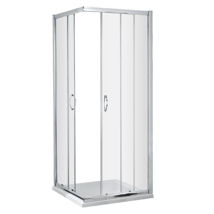 Dezine 5mm Square Corner Entry Shower Enclosure