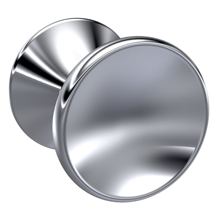 Dezine Chrome Round Knob Handle