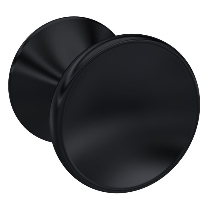 Dezine Matt Black Round Knob Handle