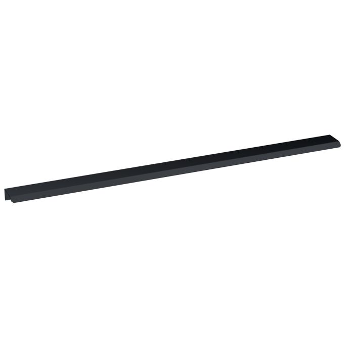 Dezine Matt Black 500mm Finger Pull Handle