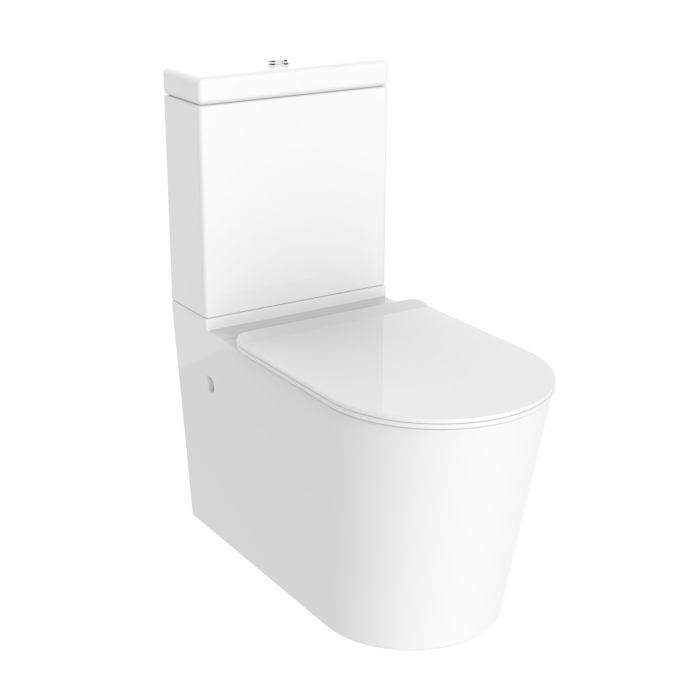 Dezine Eden Pro Close Coupled Toilet with Sandwich Seat