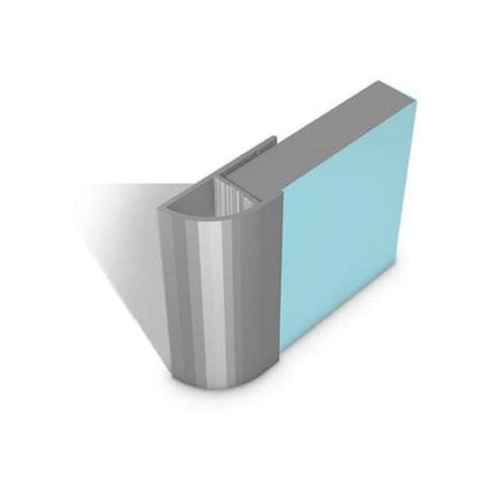 Dezine Wetwall SATIN Quadrant End