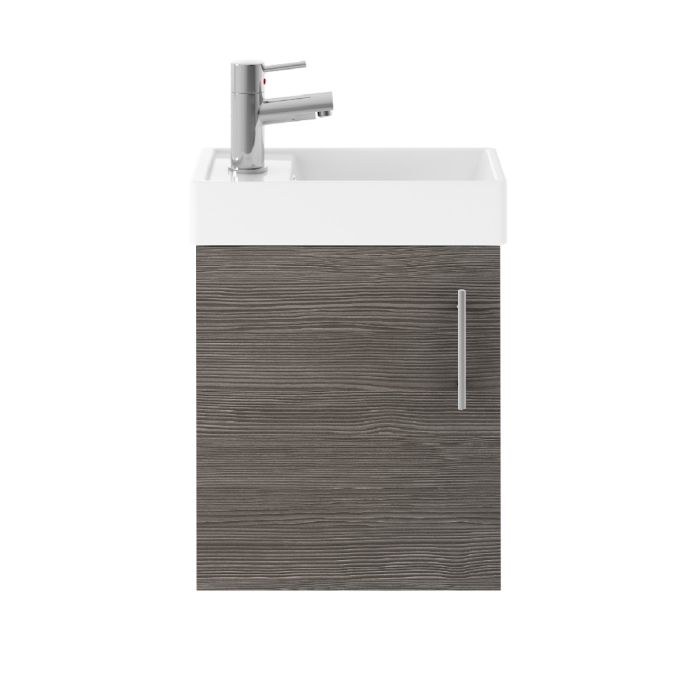 Dezine Zernara 400mm Grey Avola Stort Hung Vanity Unit