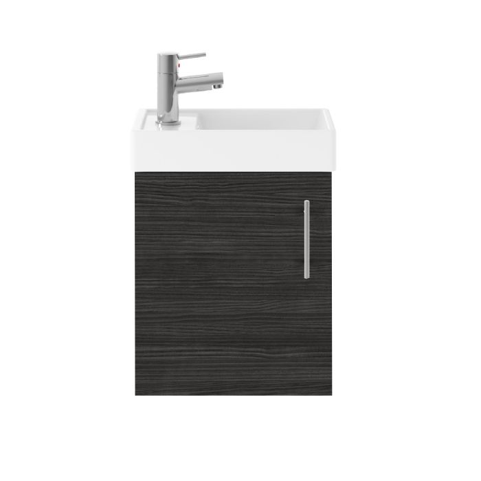 Dezine Zernara 400mm Hacienda Black Stort Hung Vanity Unit