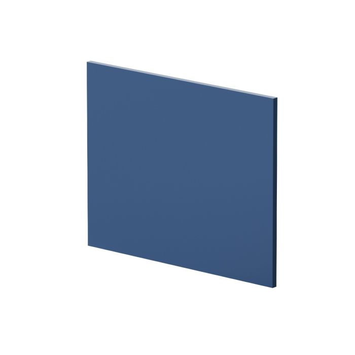 Dezine Satin Blue 700mm L Shaped Bath End Panel