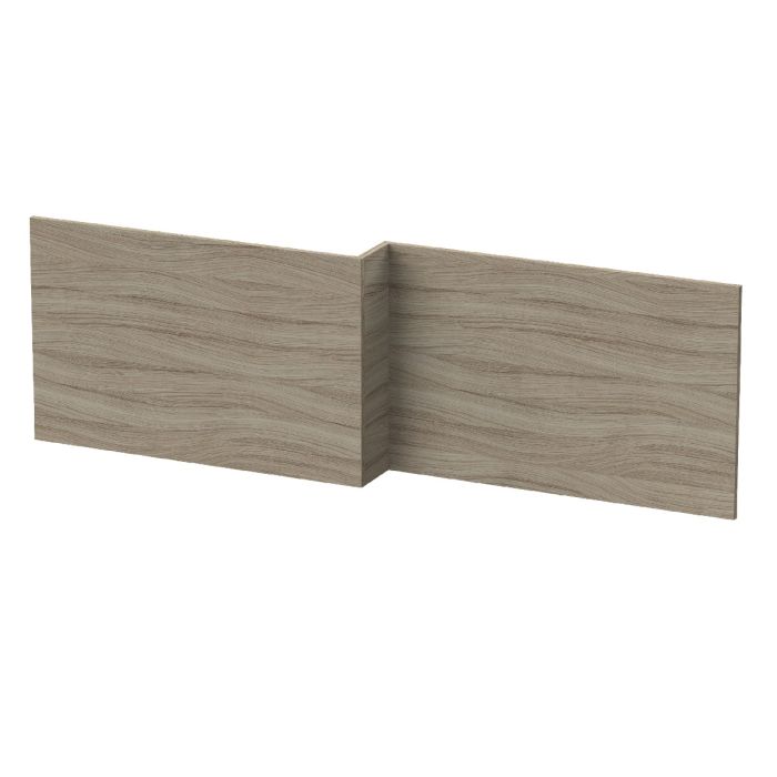 Dezine Driftwood 1700mm L Shaped Bath Panel