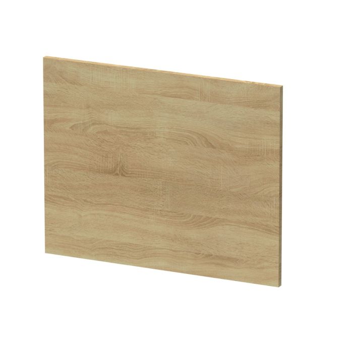 Dezine Natural Oak 700mm L Shaped Bath End Panel