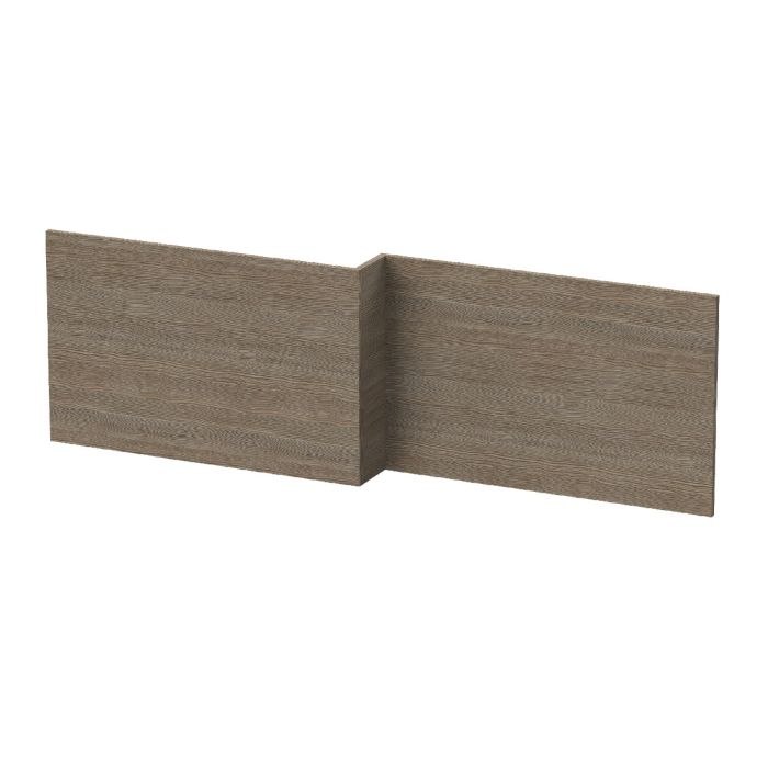 Dezine Grey Avola 1700mm L Shaped Bath Panel