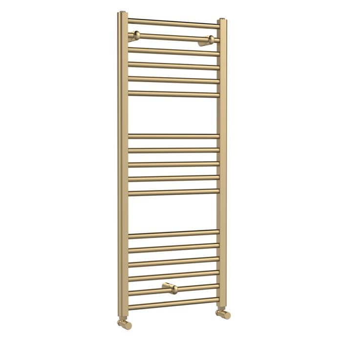 Dezine Bollin Brass 1200 x 500mm Towel Rail