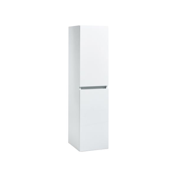 Dezine Balder 300mm Gloss White Tall Storage Unit