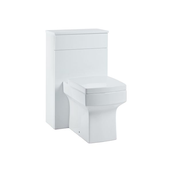 Dezine Balder 500mm Gloss White WC Unit