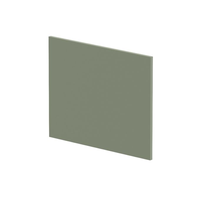 Dezine Satin Green 700mm L Shaped Bath End Panel