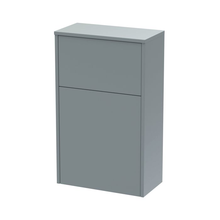 Dezine Almond 500mm Matt Grey WC Unit