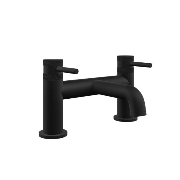 Dezine Pennar 7 Matt Black Bath Filler