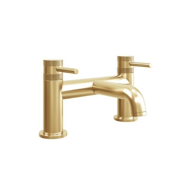 Dezine Pennar 7 Bollin Brass Bath Filler