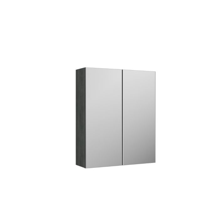 Dezine Avon 2 600mm Anthracite Mirror Unit