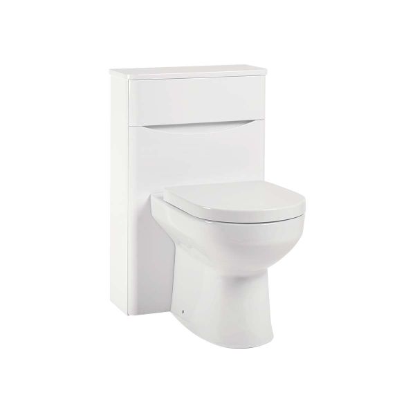 Dezine Calder 500mm Gloss White WC Unit