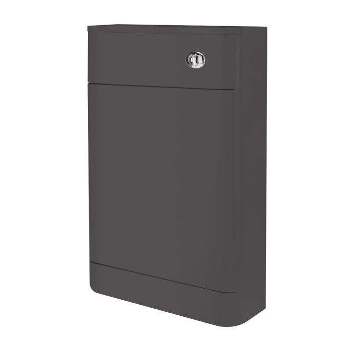 Dezine Dulais 550mm Gloss Grey WC Unit