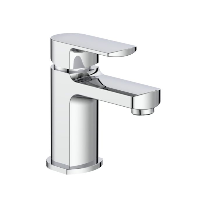 Dezine Blythea Mini Basin Mixer with Push Button Waste