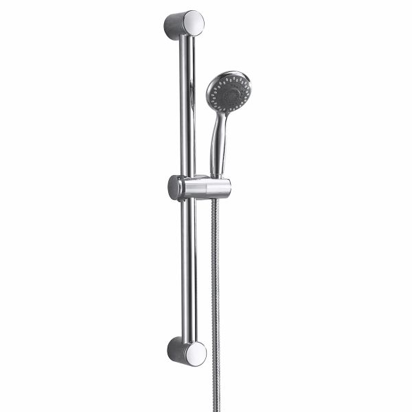 Dezine Round Riser Rail Kit - Chrome