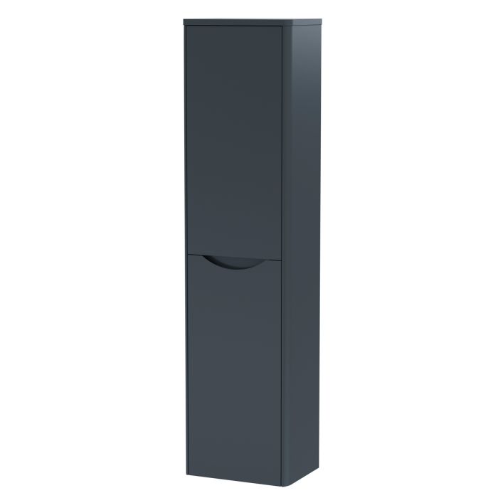 Dezine Derwent 350mm Satin Anthracite Tall Storage Unit