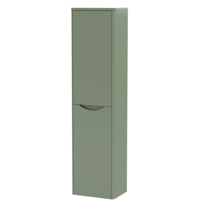 Dezine Derwent 350mm Satin Green Tall Storage Unit