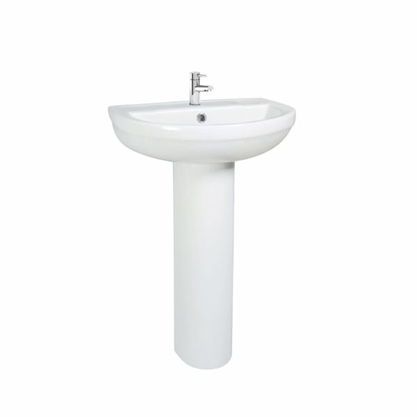 Dezine Camel Basin with Full Pedestal