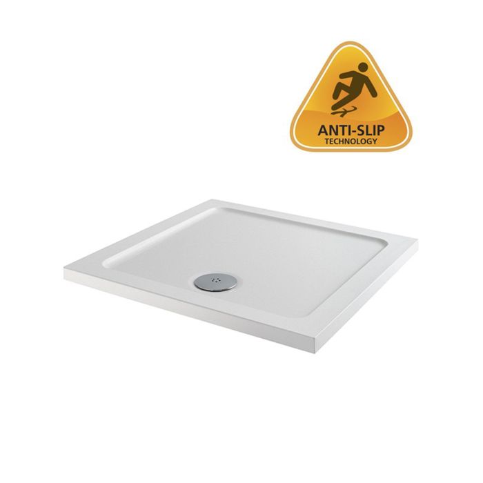 Dezine 700 x 700mm Antislip Square Shower Tray