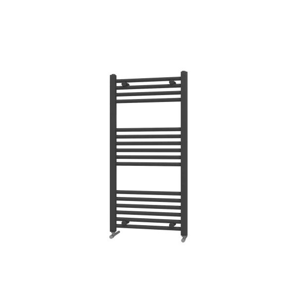 Dezine Ottery Towel Radiator - 1000mm X 400mm - Black