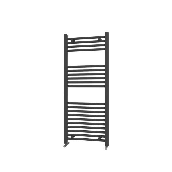 Dezine Ottery Towel Radiator - 1200mm X 400mm - Anthracite