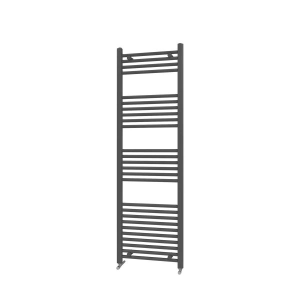 Dezine Ottery Towel Radiator - 1600mm X 400mm - Anthracite