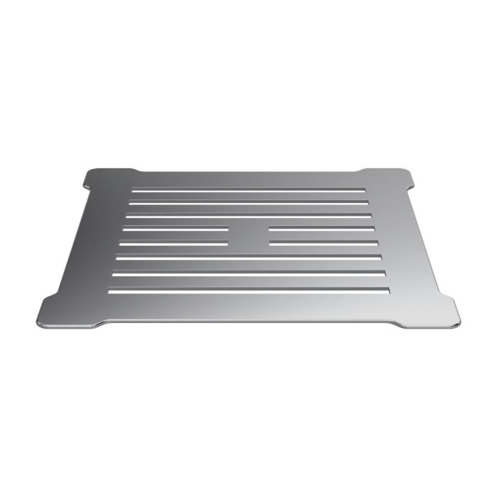 Dezine Square Shower Waste with Chrome Top for Slate Trays