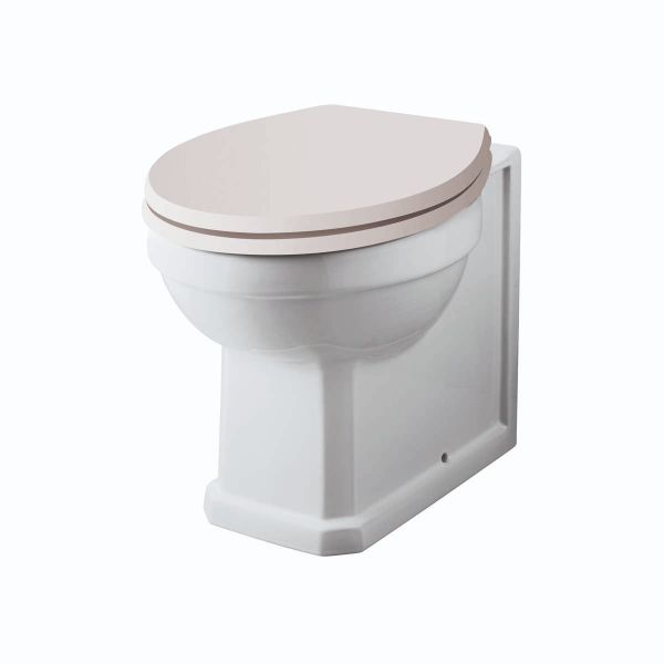 Dezine Camel Back To Stort Toilet with Seat