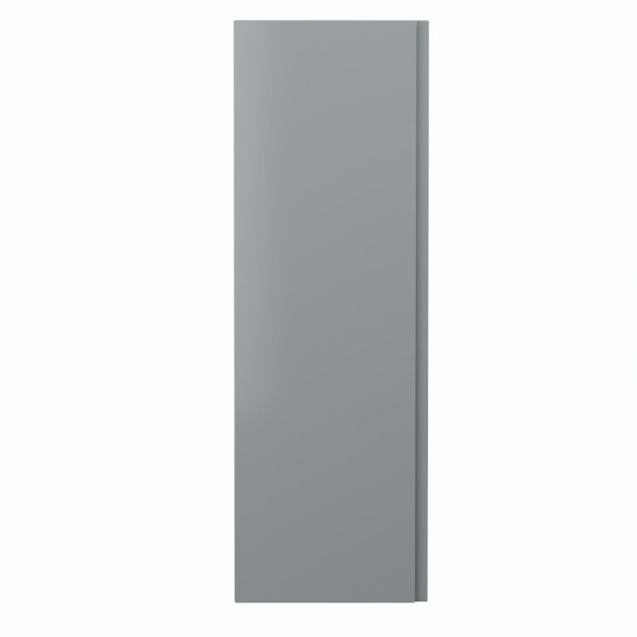 Dezine Dove 400mm Satin Grey Tall Cupboard