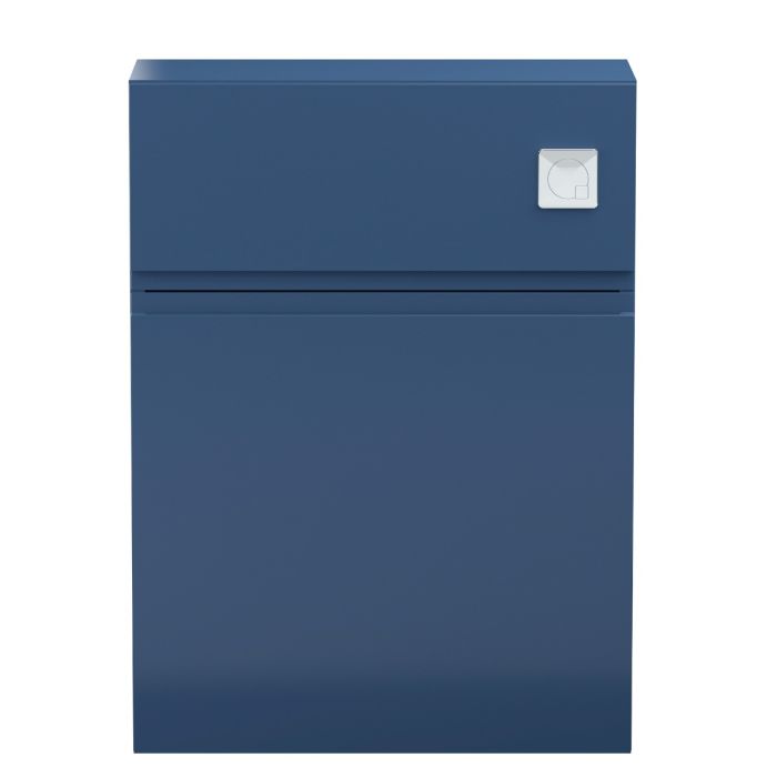 Dezine Dove 600mm Satin Blue WC Unit